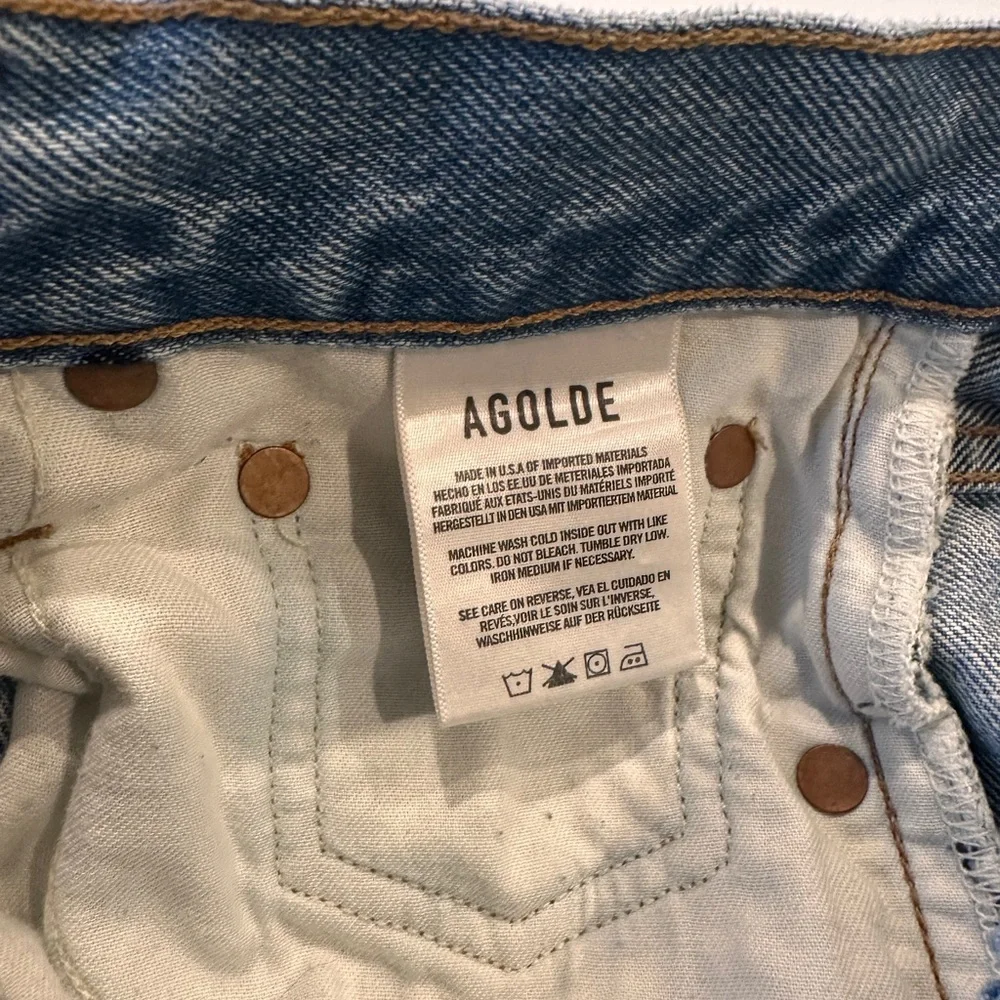 Agolde Riley High Rise Jeans - Picture 8 of 8
